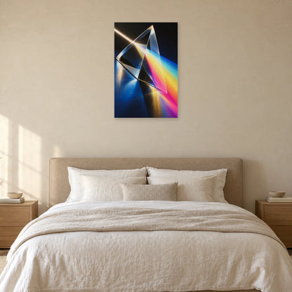 Affiche Prisme - Spectre dans une chambre - Art Virtuoso