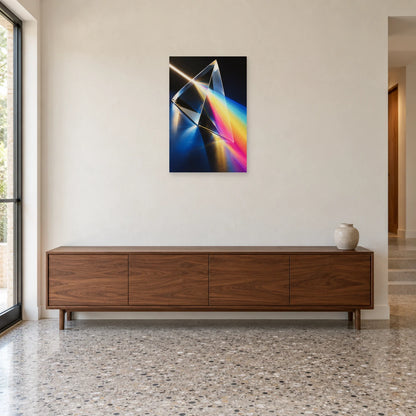 Affiche Prisme - Spectre dans une entrée ou un couloir - Art Virtuoso