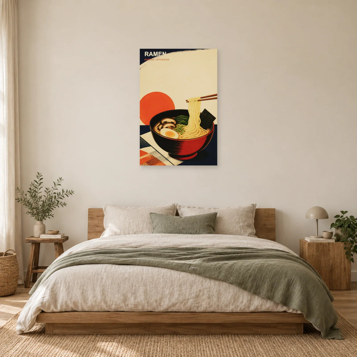 Affiche Ramen – Cuisine Japonaise dans une chambre - Art Virtuoso