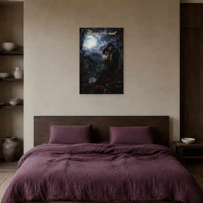 Affiche Jusqu’à la nuit - Romantisme gothique dans une chambre - Art Virtuoso