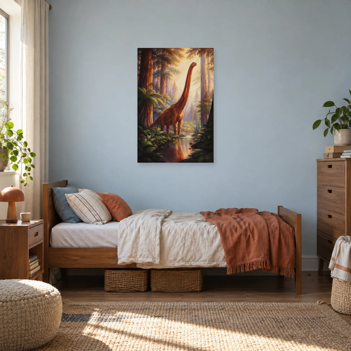Affiche Sauropode - La forêt des géants dans une chambre - Art Virtuoso