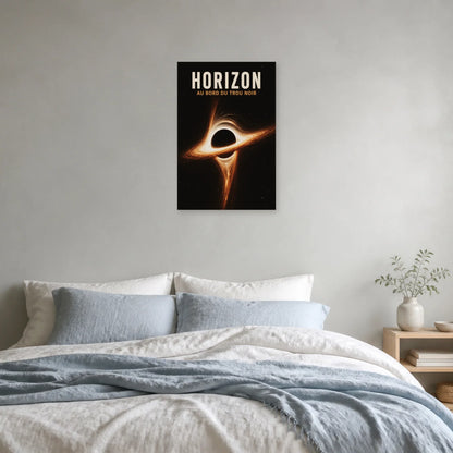 Affiche Horizon – Au Bord du Trou Noir dans une chambre - Art Virtuoso