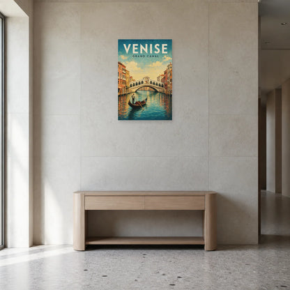 Affiche Venise – Grand Canal dans une entrée ou un couloir - Art Virtuoso