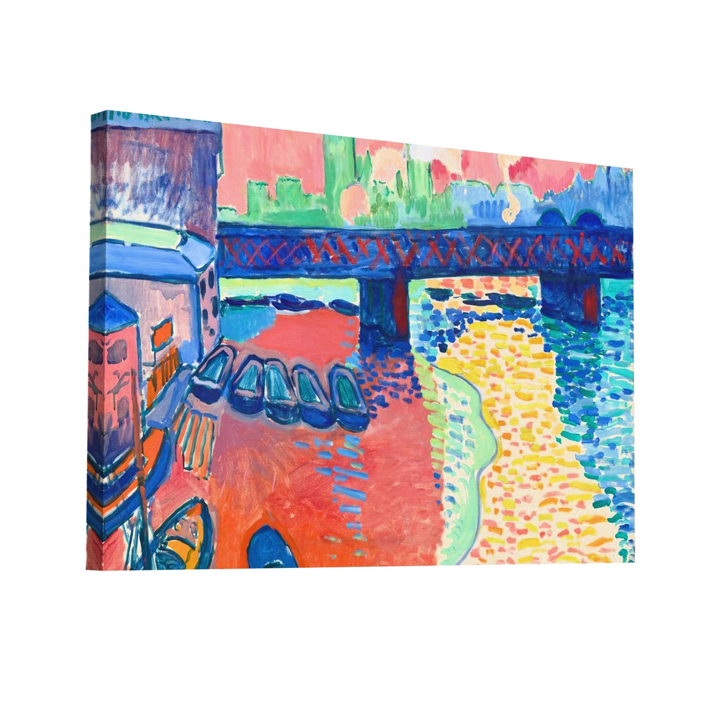 Product Hero 3D WebP Le Pont de Charing Cross - Londres - André Derain - Art Virtuoso