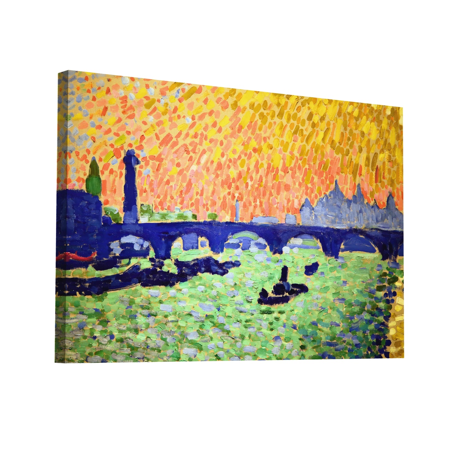 Product Hero 3D WebP Tableau Waterloo Bridge - André Derain - Art Virtuoso