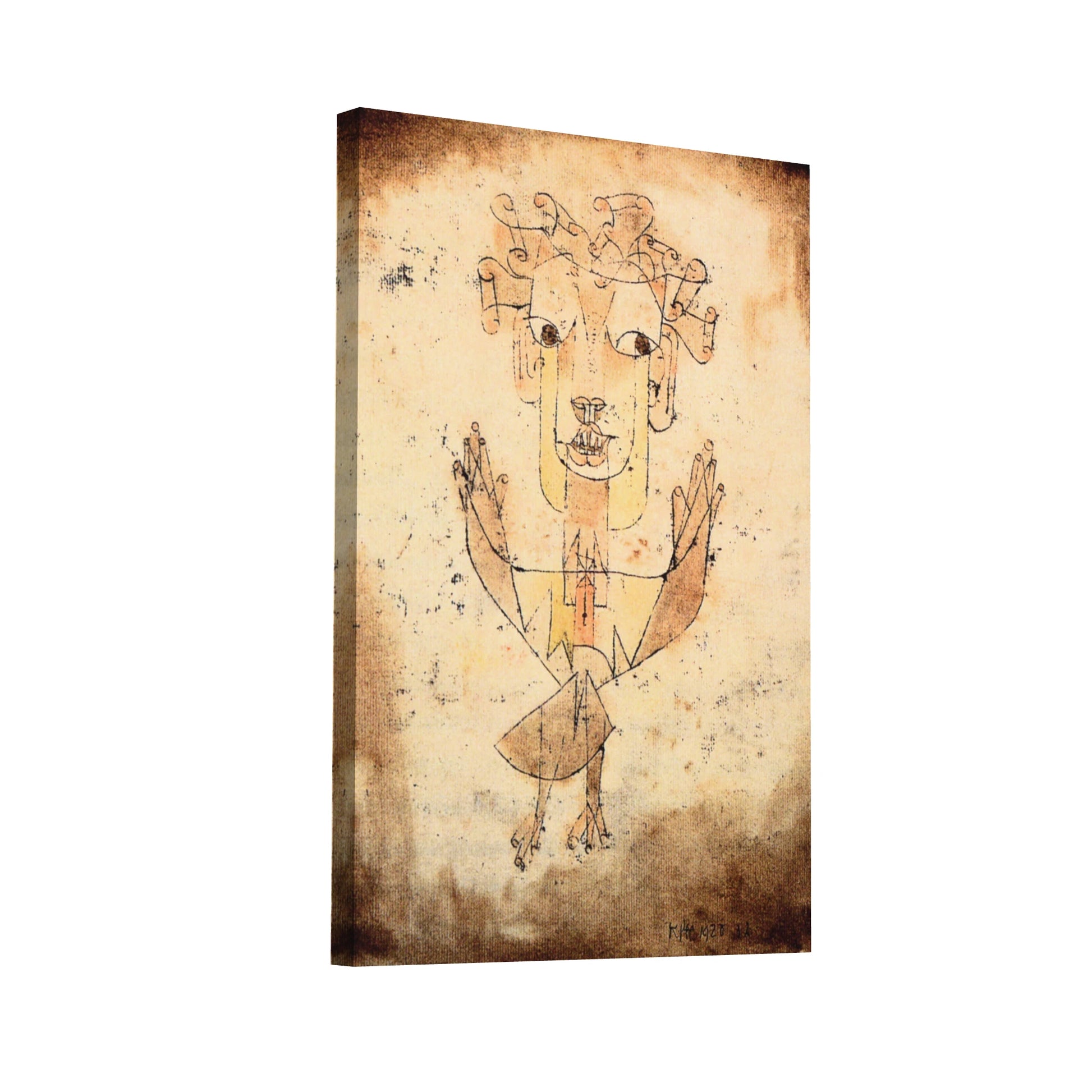 Product Hero 3D WebP Tableau Angelus Novus - Paul Klee – l’ange de l’histoire - Art Virtuoso
