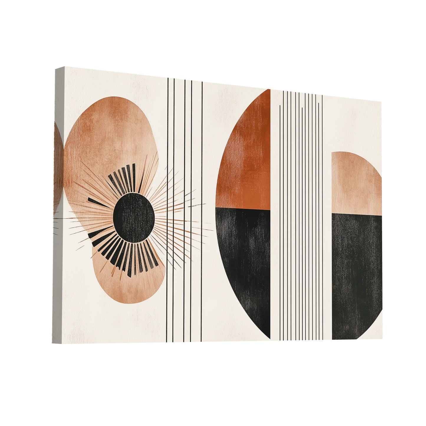 Product Hero 3D WebP Tableau Art Contemporain Minimaliste - Art Virtuoso