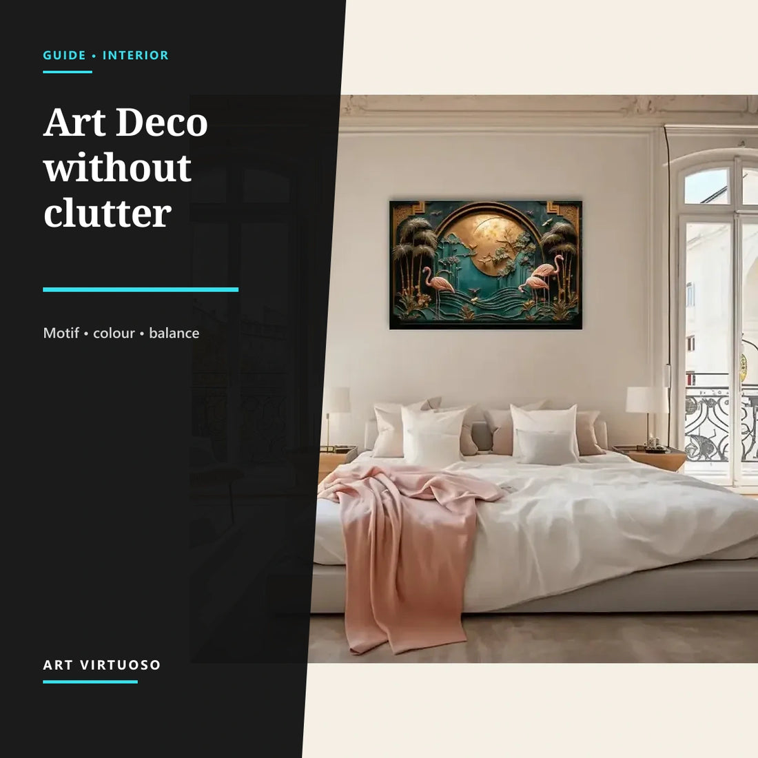 How to Style Art Deco Wall Art Without Clutter