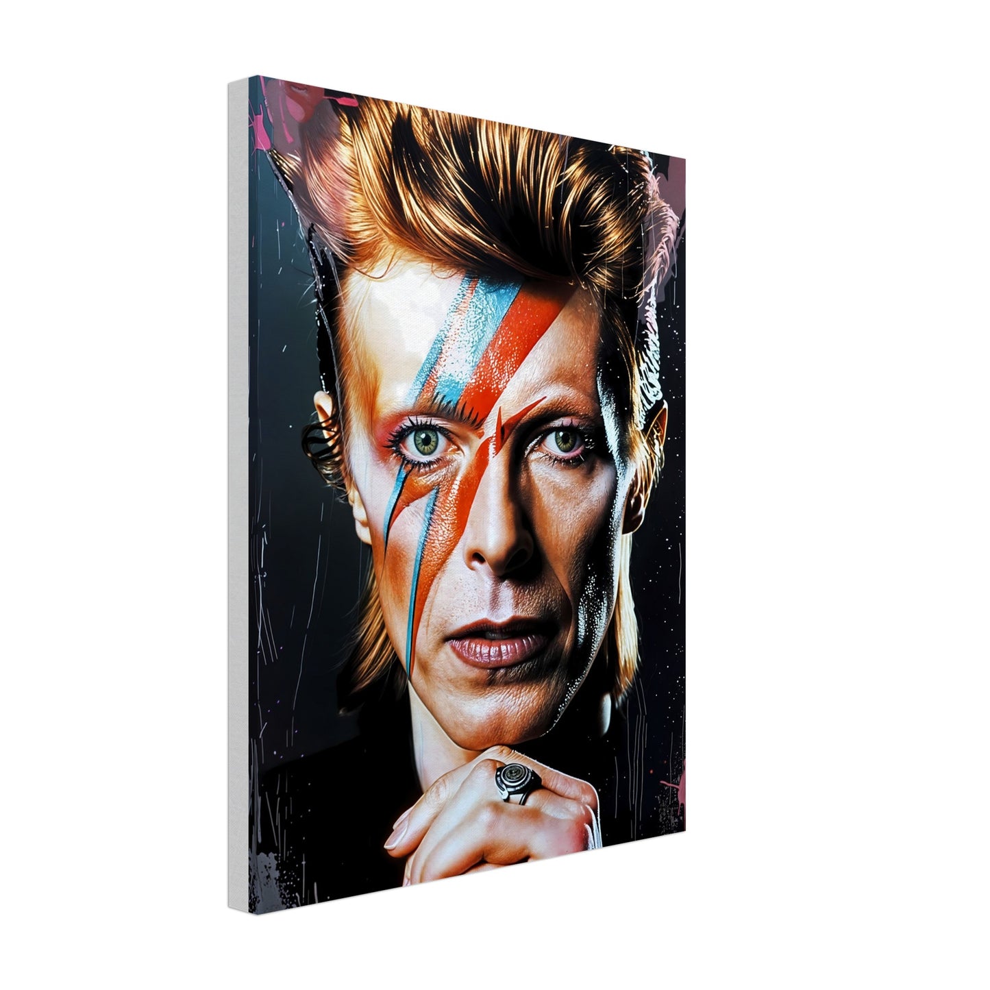 Tableau David Bowie - Pop Art Affiches, reproductions et œuvres graphiques Art Virtuoso S - 30x40 cm / 12x16″  