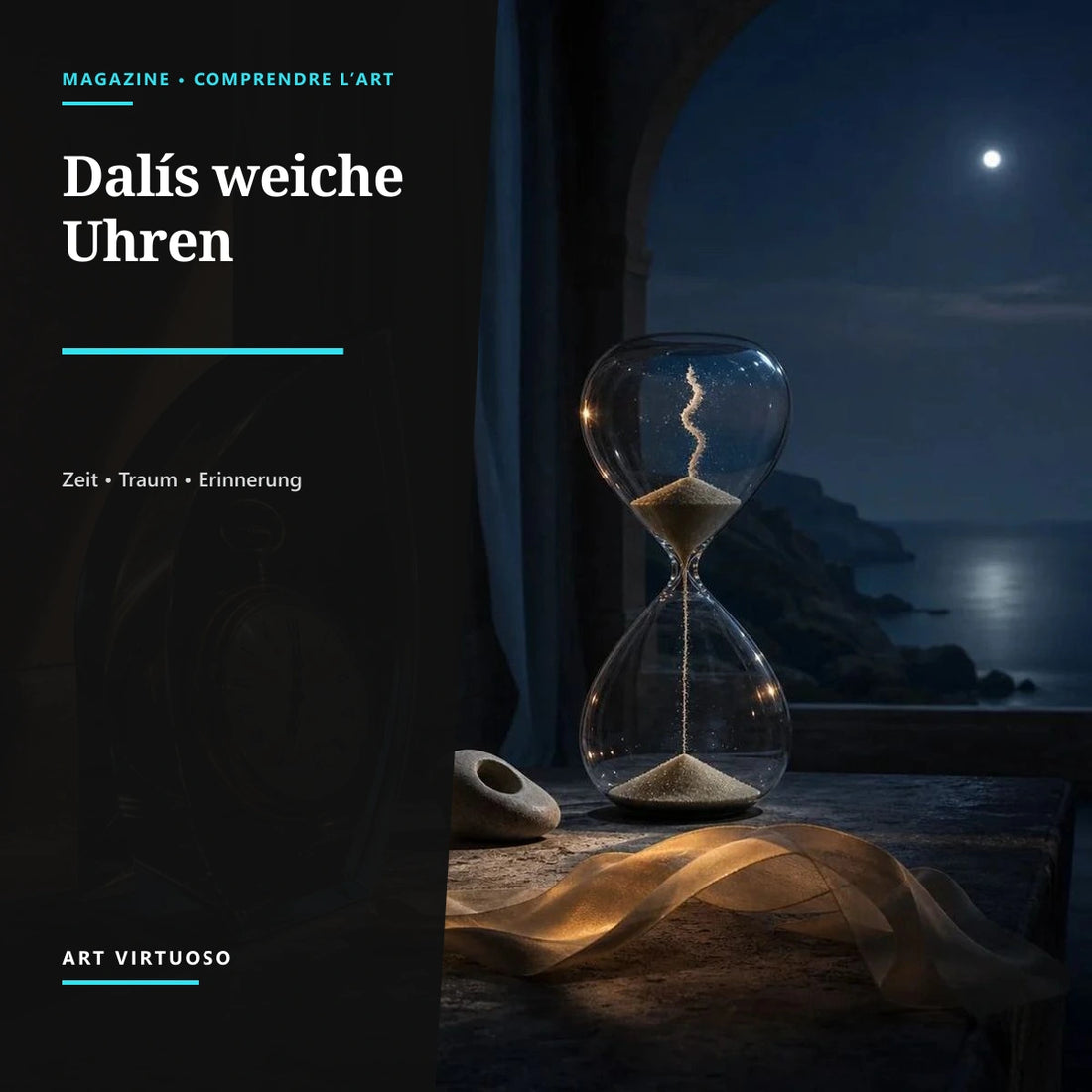 Dalís Die Beständigkeit der Erinnerung: Analyse der weichen Uhren
