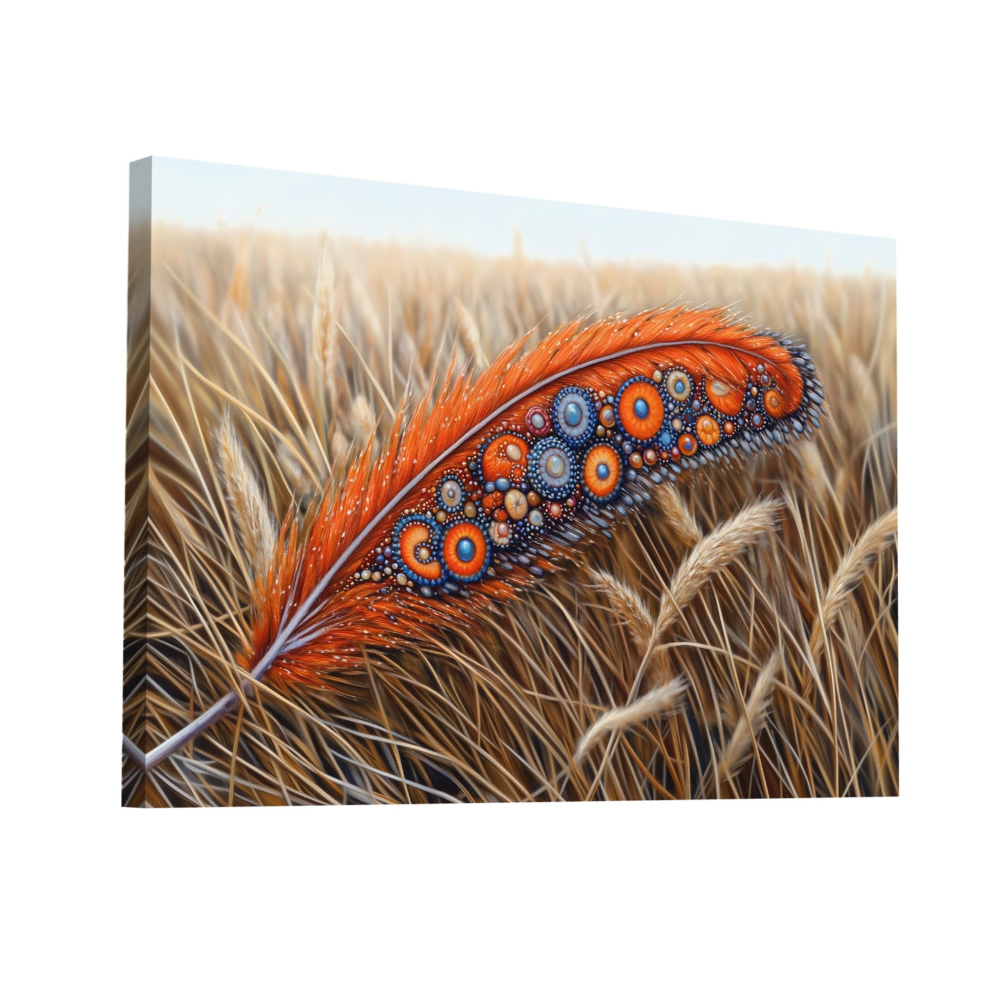 Product Hero 3D WebP Tableau Bureau - Bohème Chic - Art Virtuoso