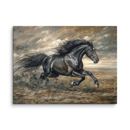 Tableau Peinture Cheval - Puissance en Mouvement  Art Virtuoso S  