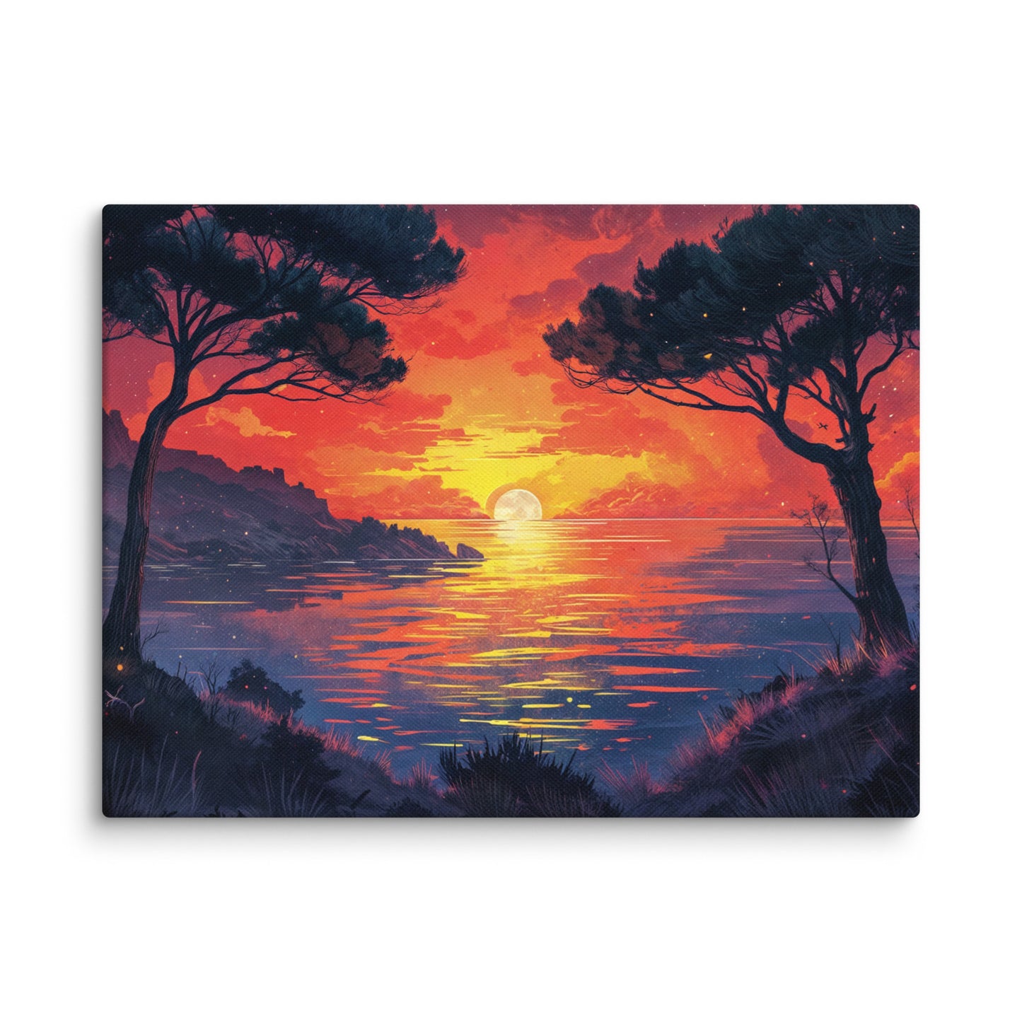 Tableau Coucher de Soleil Moderne