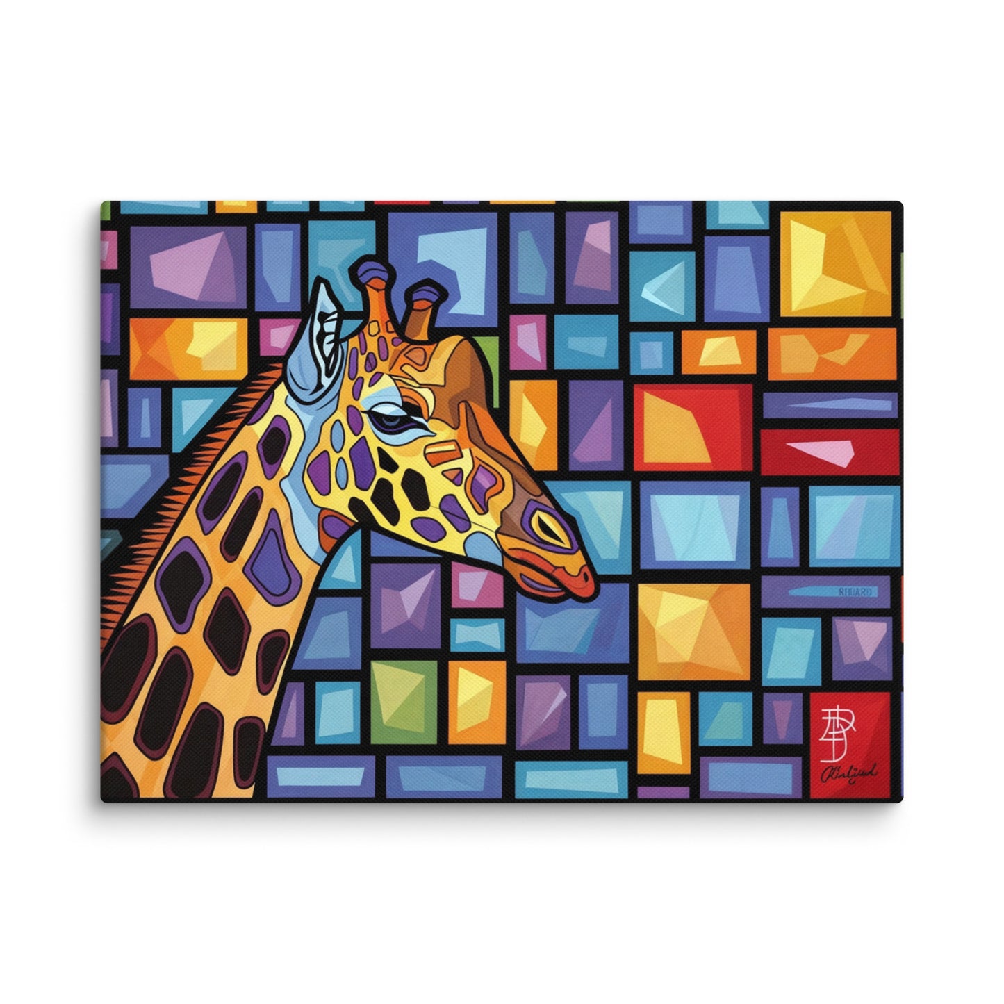 Tableau Déco Girafe  Art Virtuoso S  