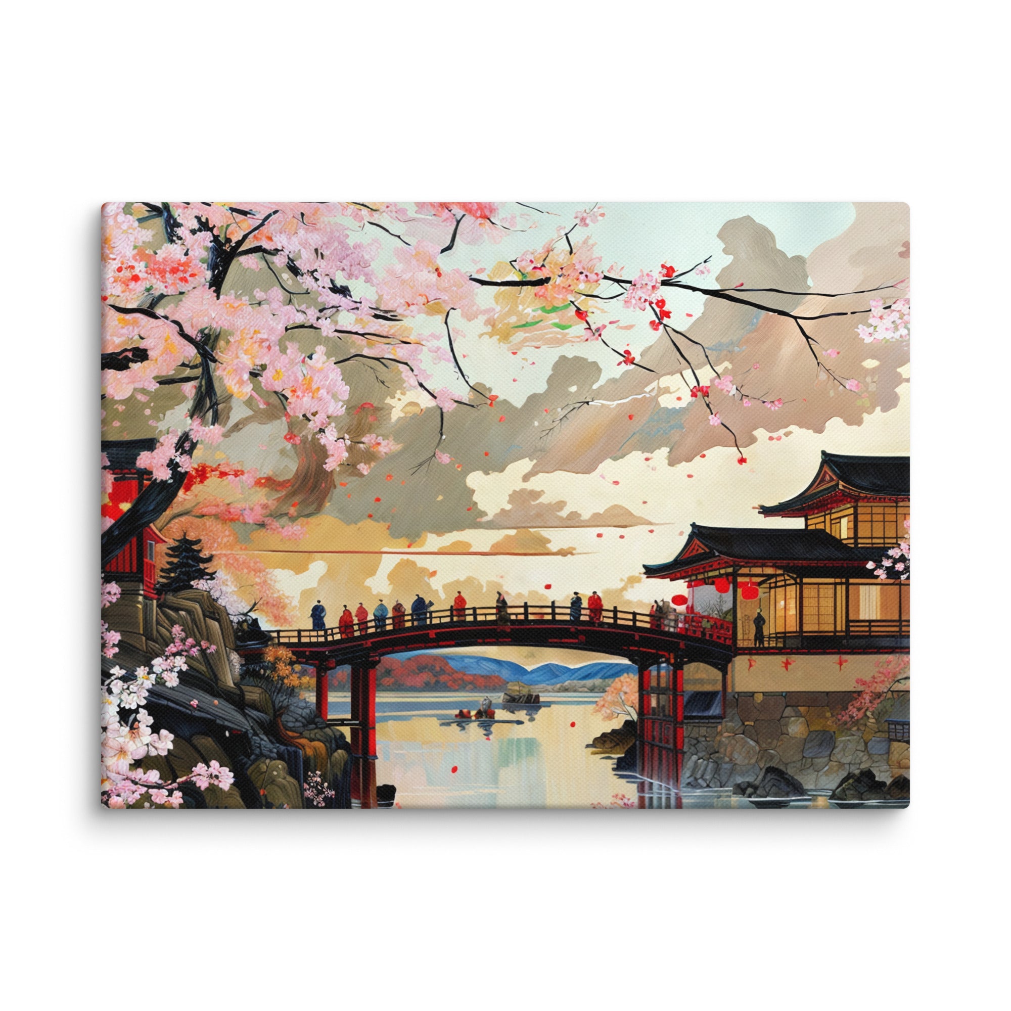 Traditional Japanese Wall Art - Kyoto Bridge | Art Virtuoso