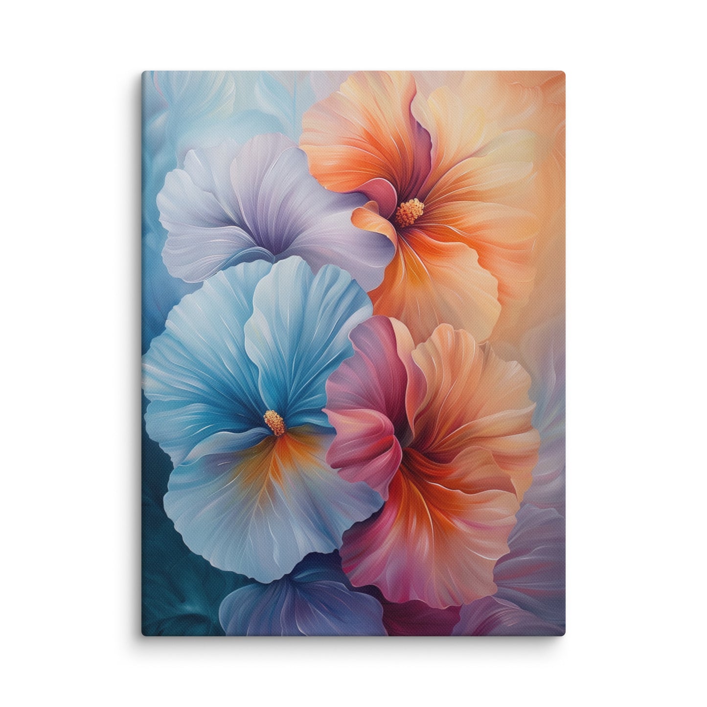 Tableau Fleurs au Pastel  Art Virtuoso S  