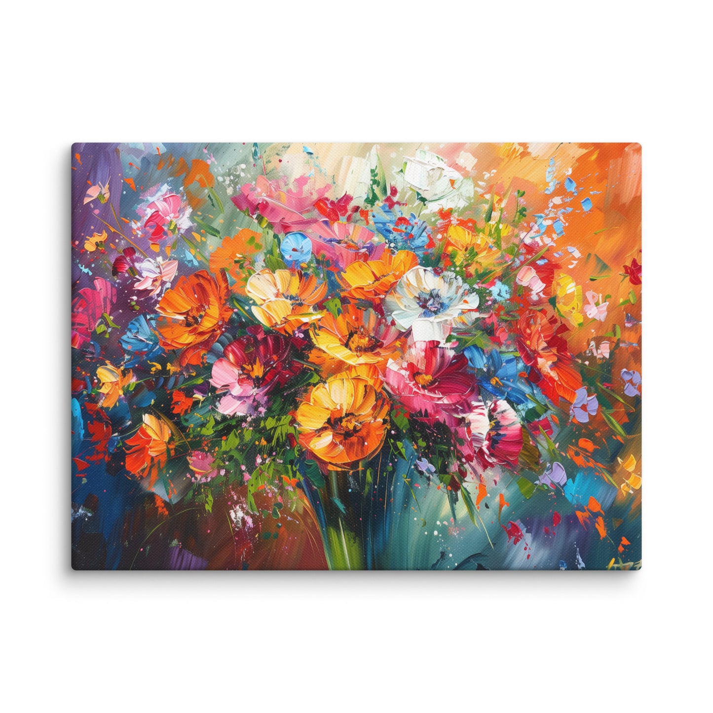 Tableau Toile Florale  Art Virtuoso S  