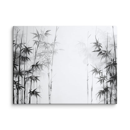 Tableau Peinture Blanc et Bambou Affiches, reproductions et œuvres graphiques Art Virtuoso S  