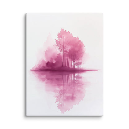 Tableau Minimaliste Rose Affiches, reproductions et œuvres graphiques Art Virtuoso S  