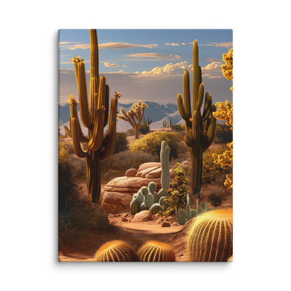 Tableau Avec Cactus - Désert de Sonora Affiches, reproductions et œuvres graphiques Art Virtuoso S  