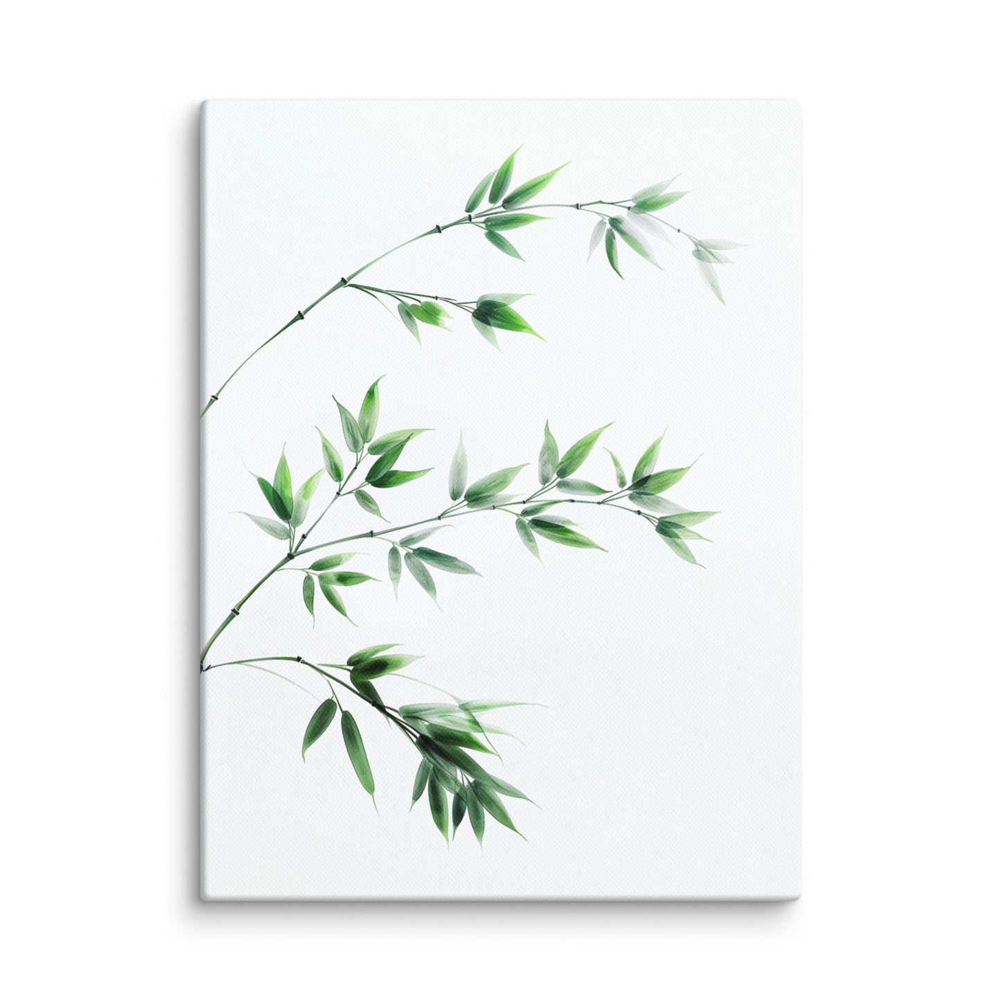 Tableau WC Zen - Feuilles de Bambou Affiches, reproductions et œuvres graphiques Art Virtuoso S  