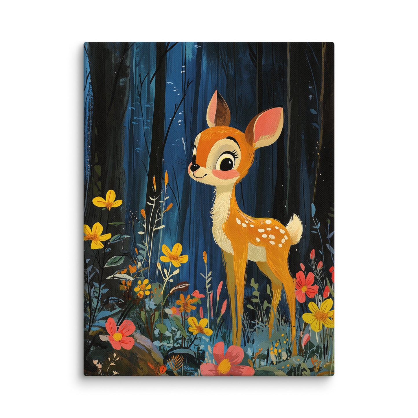 Tableau Biche Enfant