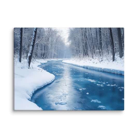 Tableau Paysage de Neige Affiches, reproductions et œuvres graphiques Art Virtuoso S  