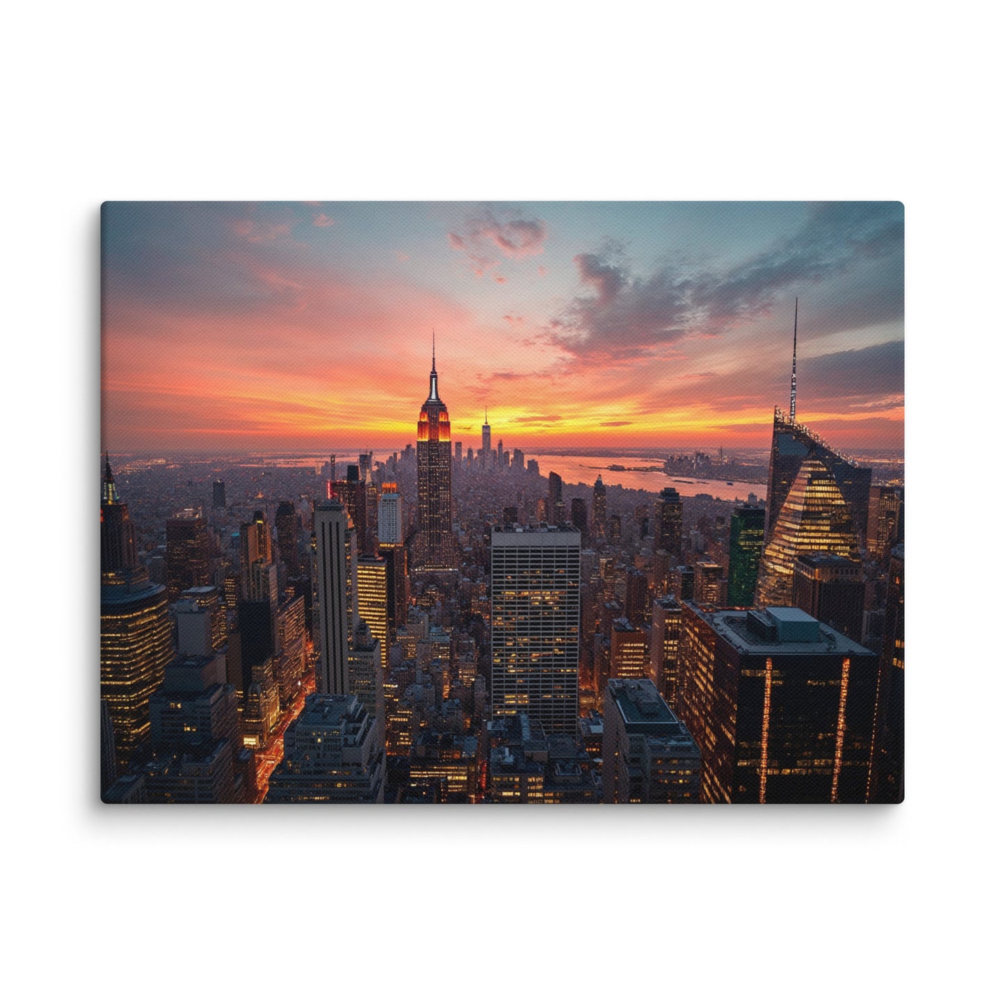 Tableau Photo New York - Manhattan Dreams Affiches, reproductions et œuvres graphiques Art Virtuoso S