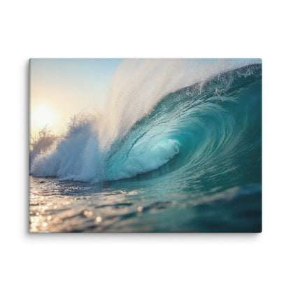 Tableau Photo Vague Turquoise Affiches, reproductions et œuvres graphiques Art Virtuoso S