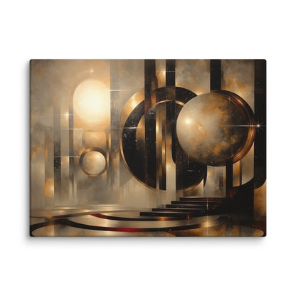 Tableau Peinture Deco Salon - Galaxie Art Deco Affiches, reproductions et œuvres graphiques Art Virtuoso S