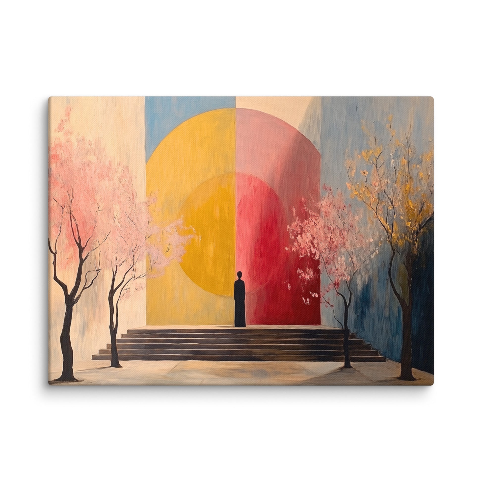 Tableau Couleur Scandinave - Contemplation Affiches, reproductions et œuvres graphiques Art Virtuoso S