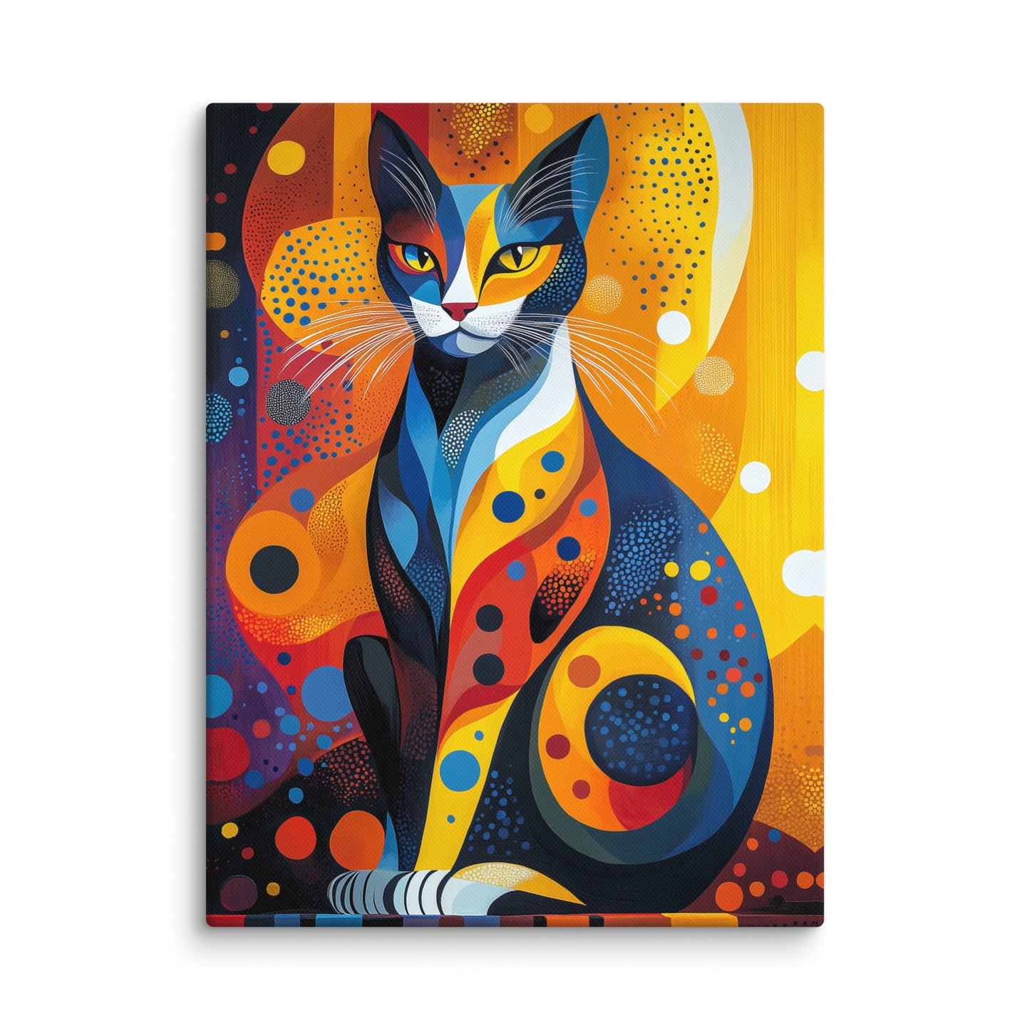 Tableau Peinture de Chat Moderne Affiches, reproductions et œuvres graphiques Art Virtuoso S