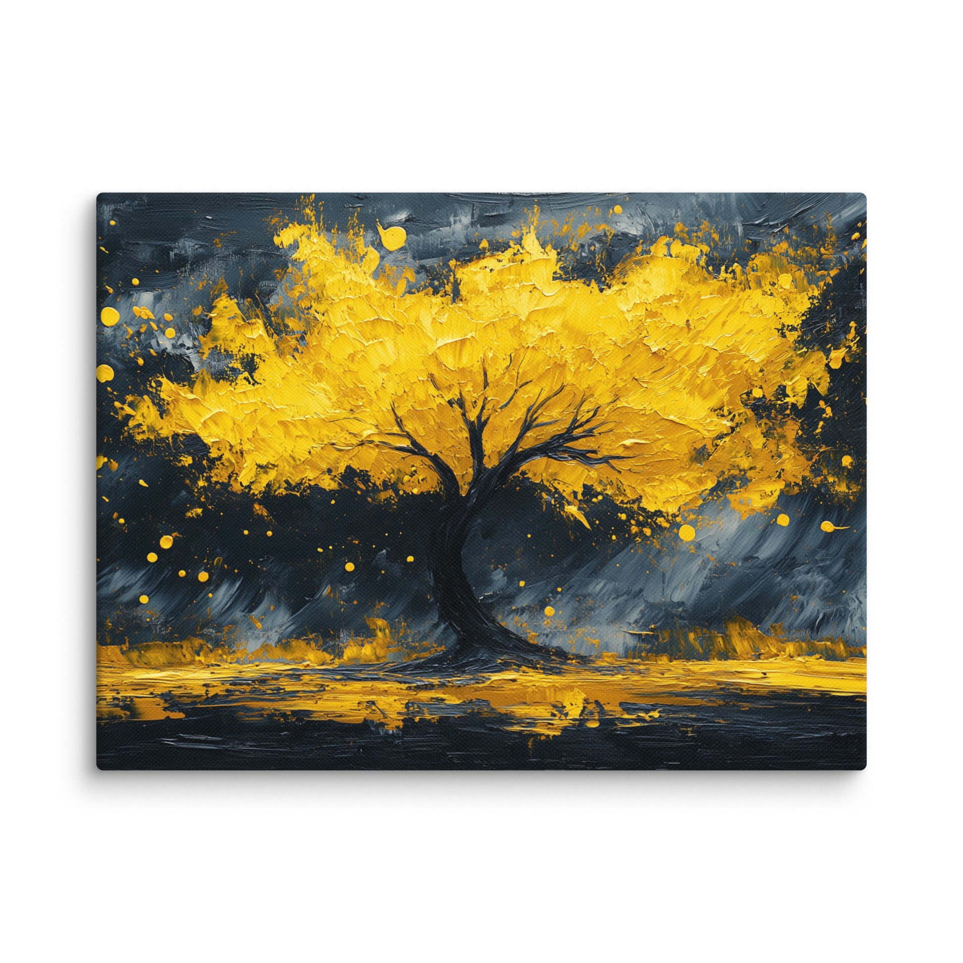 Tableau Arbre Jaune Lumineux Affiches, reproductions et œuvres graphiques Art Virtuoso S