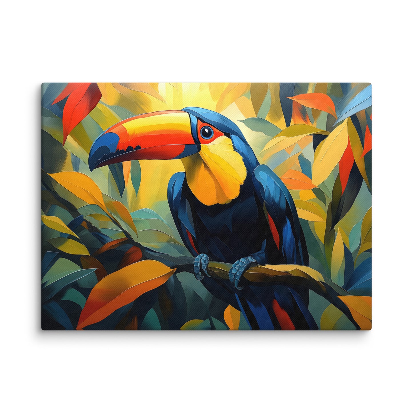 Tableau Toucan : Ambiance Tropicale Affiches, reproductions et œuvres graphiques Art Virtuoso S