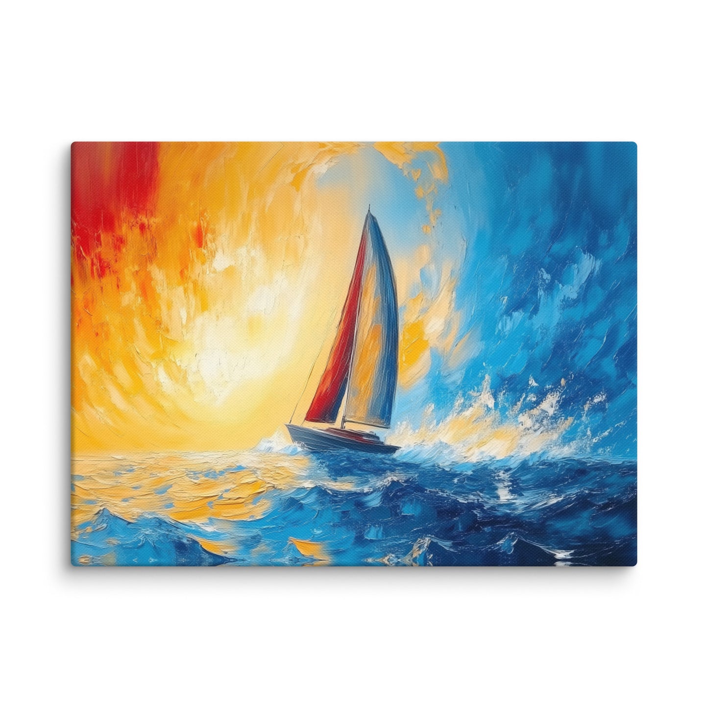 Tableau Acrylique Bateau : Aventure en Haute Mer Affiches, reproductions et œuvres graphiques Art Virtuoso S