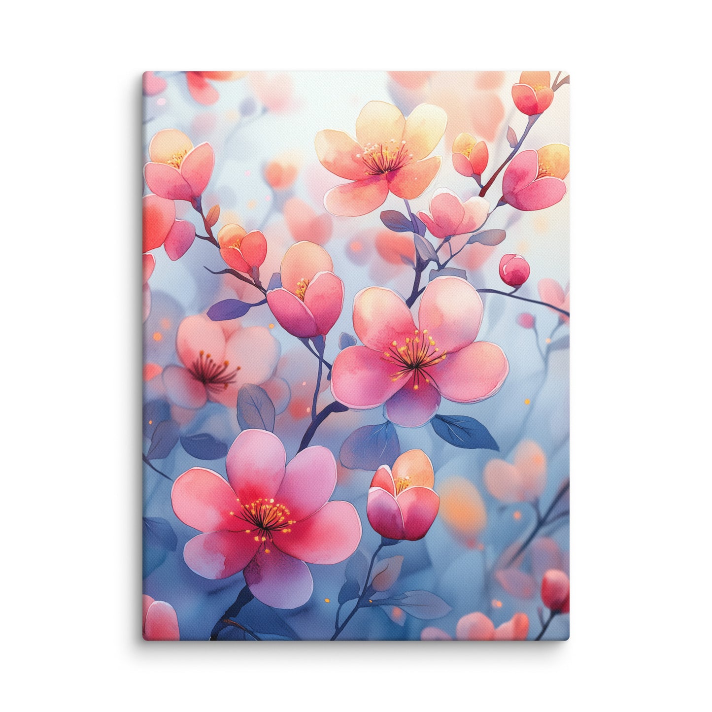 Aquarelle de Fleurs en Peinture – Harmonie Florale Affiches, reproductions et œuvres graphiques Art Virtuoso S