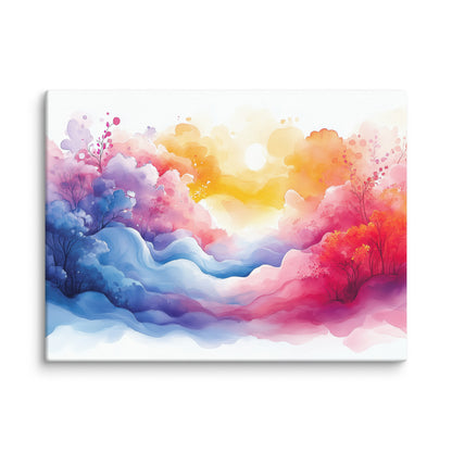 Peinture Aquarelle Abstraite Onirique Affiches, reproductions et œuvres graphiques Art Virtuoso S