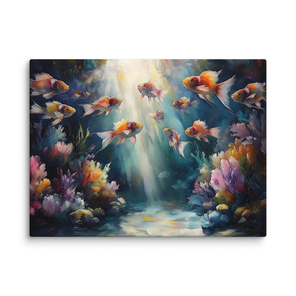 Peinture Poissons Exotiques - Voyage Aquatique Affiches, reproductions et œuvres graphiques Art Virtuoso S