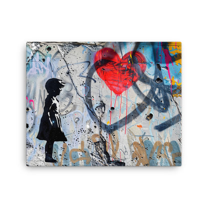 Tableau Street Art Graffiti - Banksy Style  Art Virtuoso M  