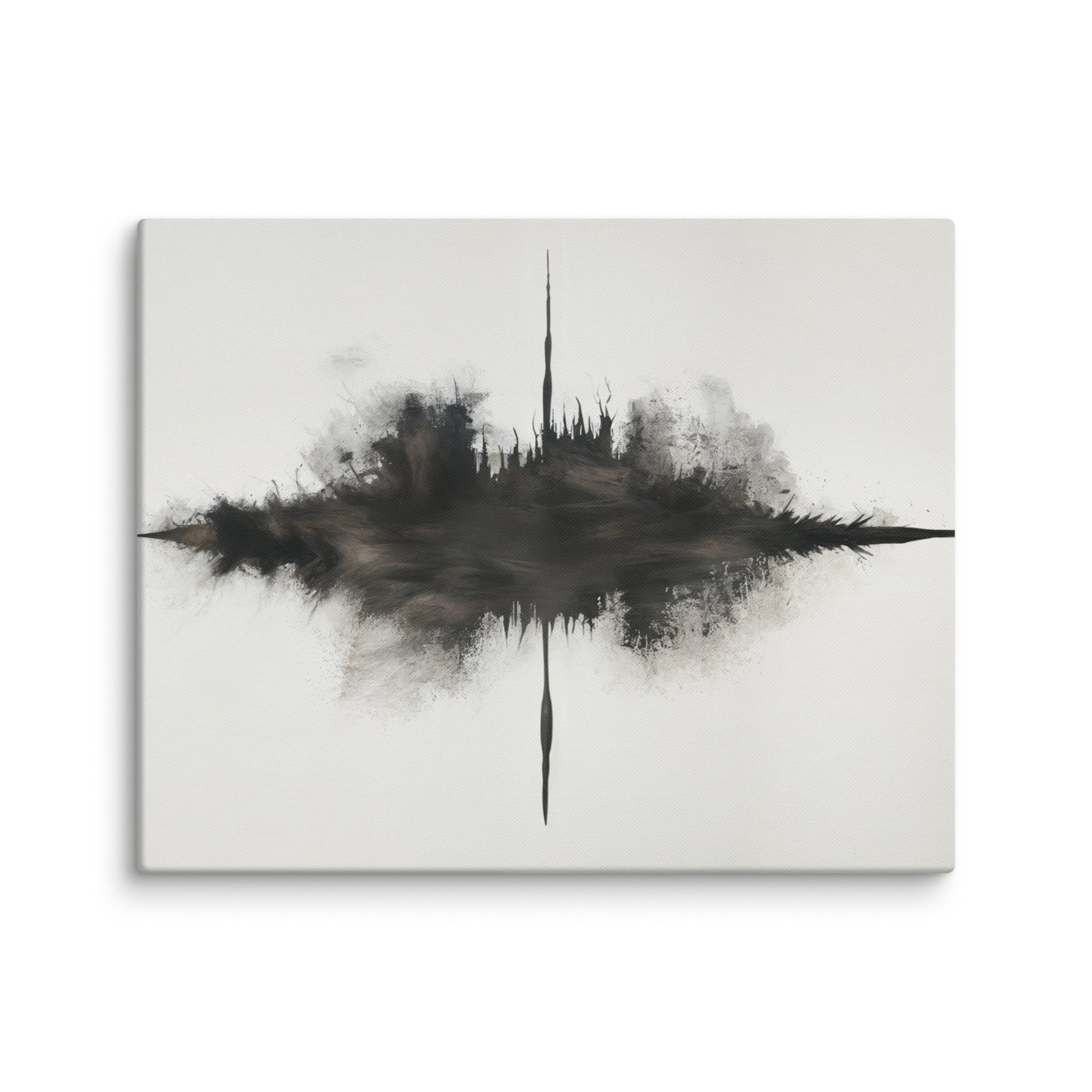 Tableau Abstrait Tache - Reflets Urbains  Art Virtuoso M