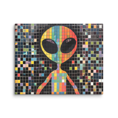 Tableau Design Street Art – Roswell Alien  Art Virtuoso M  