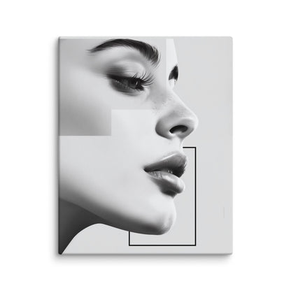 Tableau Portrait Minimaliste Affiches, reproductions et œuvres graphiques Art Virtuoso M  