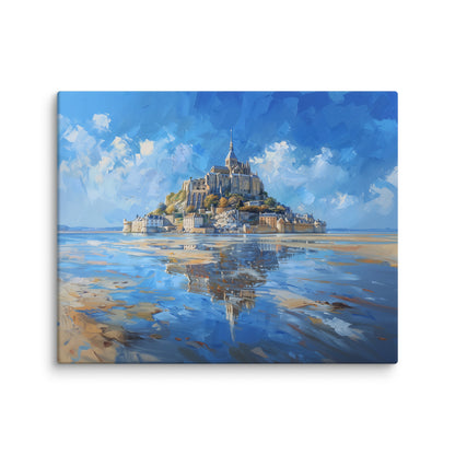 Tableau Mont Saint Michel Affiches, reproductions et œuvres graphiques Art Virtuoso M  