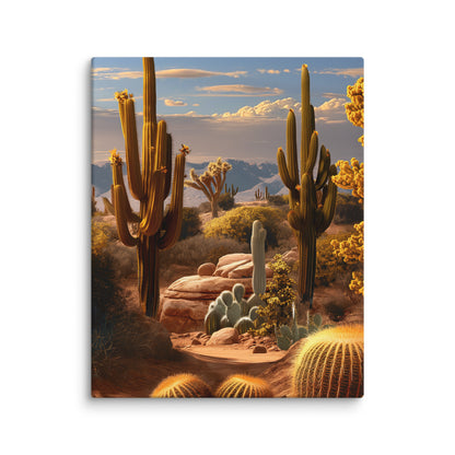 Tableau Avec Cactus - Désert de Sonora Affiches, reproductions et œuvres graphiques Art Virtuoso M  