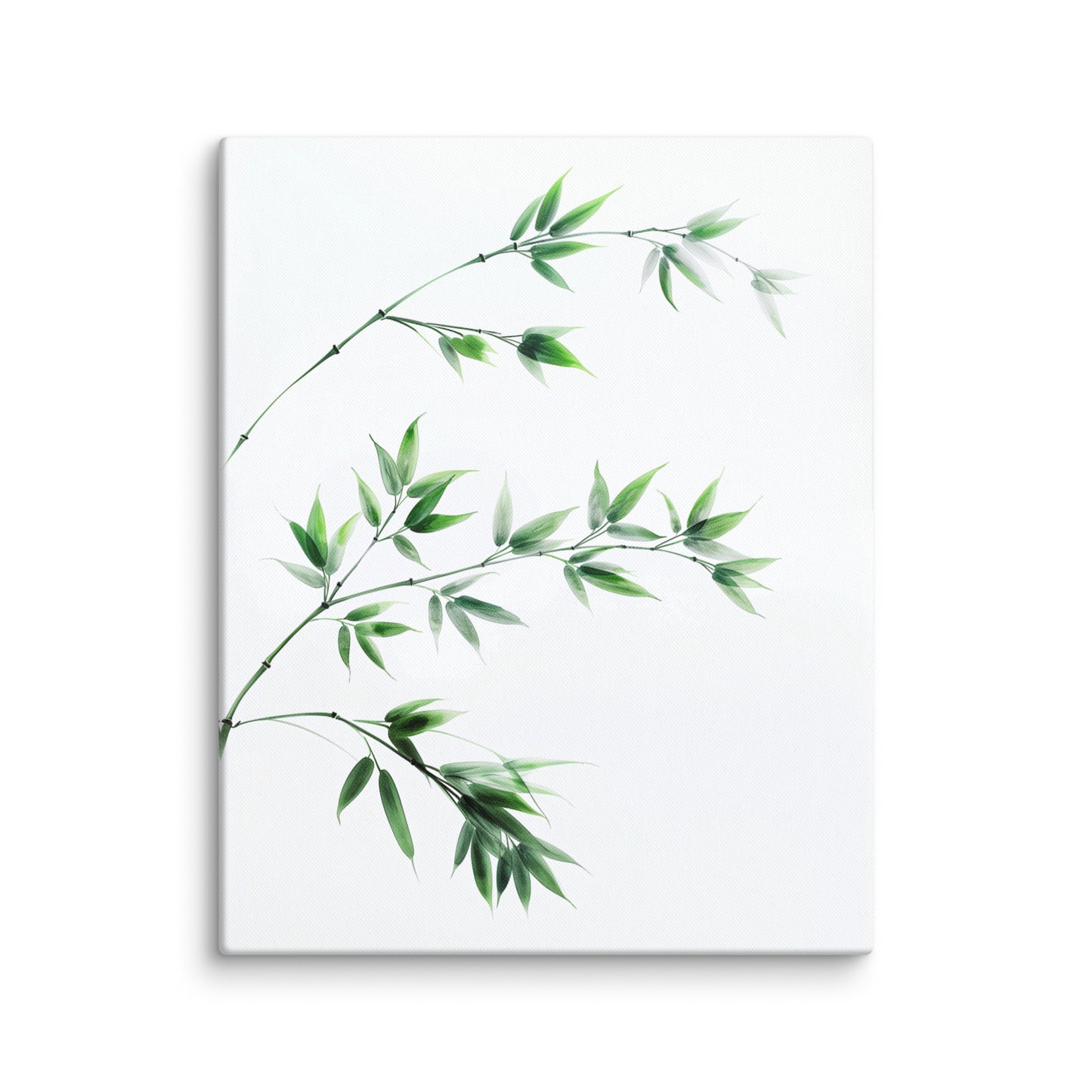 Tableau WC Zen - Feuilles de Bambou Affiches, reproductions et œuvres graphiques Art Virtuoso M  