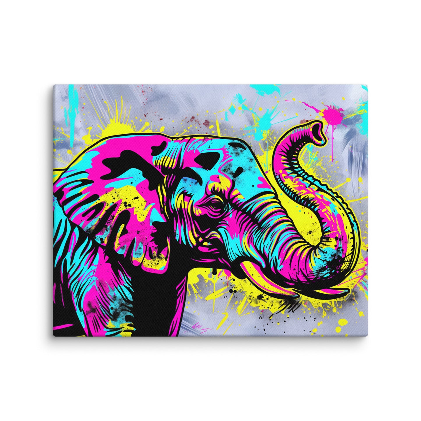 Tableau Éléphant - Couleur Pop Affiches, reproductions et œuvres graphiques Art Virtuoso M  