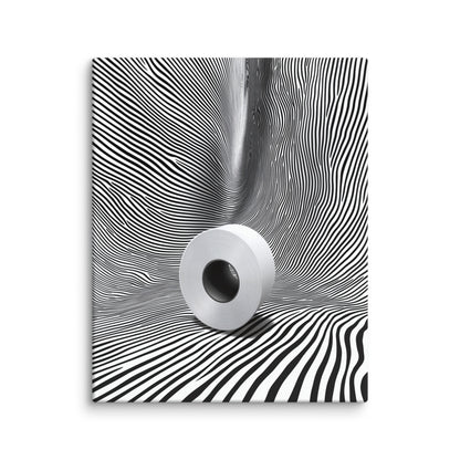 Tableau Original pour WC - Op Art Affiches, reproductions et œuvres graphiques Art Virtuoso M  