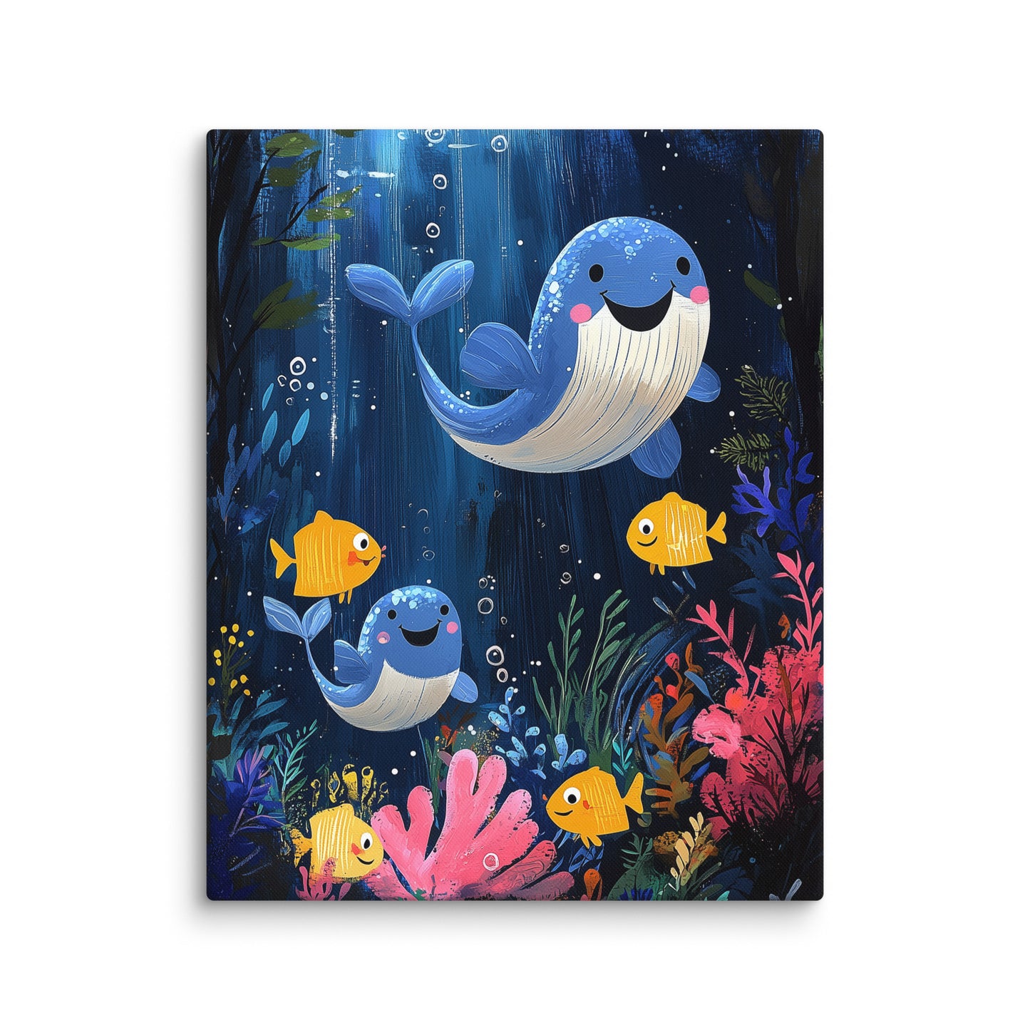 Tableau Baleine Enfant