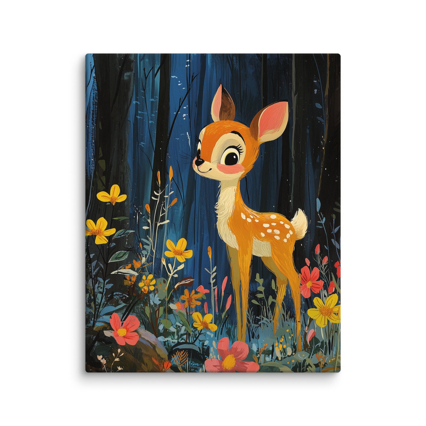 Tableau Biche Enfant