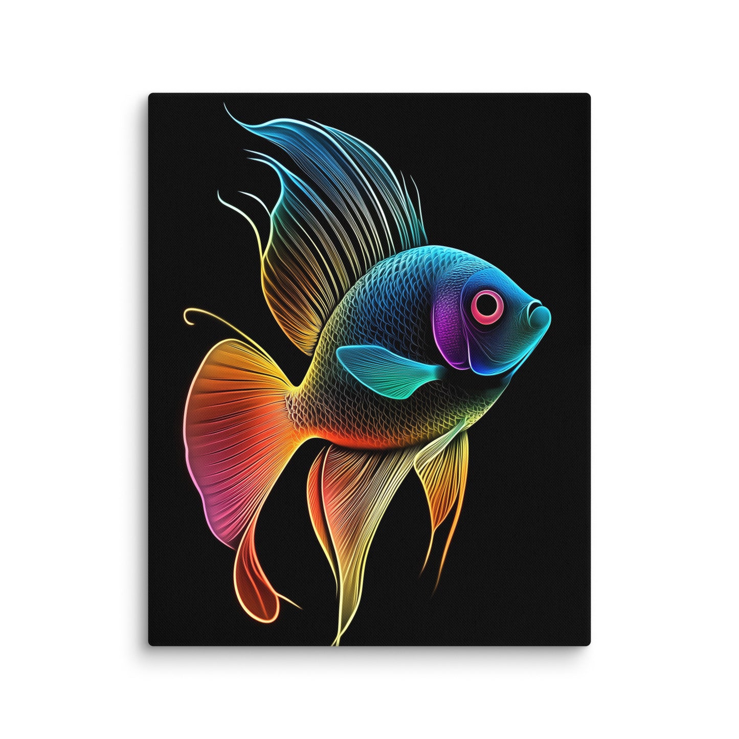 Tableau Poisson Moderne